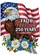 Stained Glass Bald Eagle American Flag 1776-2026 Patriotic Freedom - USA 250th Anniversary Garden Flag - 6