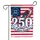 Bald Eagle American Flag 1776-2026 - USA 250th Anniversary Patriotic God Bless America Garden Flag - 3