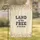 Land of the Free 1776-2026 Vintage Typography - USA 250th Anniversary Patriotic Design Garden Flag - 1
