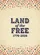 Land of the Free 1776-2026 Vintage Typography - USA 250th Anniversary Patriotic Design Garden Flag - 6