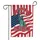 Distressed Statue of Liberty American Flag 250 Years of America (1776-2026) Anniversary Garden Flag - 3