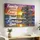 Personalized Father's Day Mother's Day Multi-Name Ocean Sunset Canvas Wall Art Personalized Canvas Wall Art Family Name Canvas Sign Personalized Gift - 2