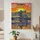 Personalized Father's Day Mother's Day Multi-Name Ocean Sunset Canvas Wall Art Personalized Canvas Wall Art Family Name Canvas Sign Personalized Gift - 1