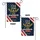 Bald Eagle American Flag USA 250th Anniversary (1776-2026) United We Stand Garden Flag - 4