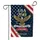 Bald Eagle American Flag USA 250th Anniversary (1776-2026) United We Stand Garden Flag - 3