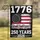 Distressed American Flag 1776 We The People 250 Years - USA 250th Anniversary 1776-2026 Garden Flag - 1