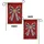 USA 250th Anniversary Patriotic Bow Gold Shield 1776-2026 - Independence Day Gift for Veterans Garden Flag - 4