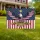 Bald Eagle American Flag 1776-2026 Christian Cross - USA 250th Anniversary Patriotic Yard Sign - 1