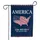 America Map Flag 250th Birthday Celebration - USA Patriotic 1776-2026 Anniversary Garden Flag - 3