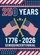 Crossed American Flags 250 Years 1776-2026 - USA 250th Semiquincentennial Pride Garden Flag - 6