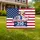 Yellow Labrador American Flag 1776-2026 - USA 250 Years of Freedom Celebration Yard Sign - 1