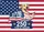 Yellow Labrador American Flag 1776-2026 - USA 250 Years of Freedom Celebration Yard Sign - 6