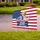 Yellow Labrador American Flag 1776-2026 - USA 250 Years of Freedom Celebration Yard Sign - 3