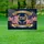 Gold 250 Emblem Patriotic American Flags - USA 250th Anniversary 1776-2026 Yard Sign - 5