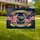Gold 250 Emblem Patriotic American Flags - USA 250th Anniversary 1776-2026 Yard Sign - 1