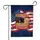Chocolate Black Yellow Lab Puppies American Flag 1776-2026 USA 250th Anniversary Garden Flag - 3
