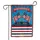 Crossed American Flags 1776-2026 - USA 250th Anniversary Freedom for Veterans Garden Flag - 3