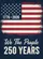 Distressed American Flag We The People 1776-2026 - USA 250th Anniversary Patriotic Gift for Veterans Garden Flag - 6