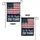 Distressed American Flag We The People 1776-2026 - USA 250th Anniversary Patriotic Gift for Veterans Garden Flag - 4