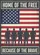Soldier Silhouette Distressed American Flag - Home of the Free Because of the Brave 1776-2026 Garden Flag - 6
