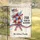 Patriotic Floral American Flag Bouquet - USA 250th Anniversary 1776-2026 Blessings Garden Flag - 5