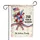 Patriotic Floral American Flag Bouquet - USA 250th Anniversary 1776-2026 Blessings Garden Flag - 3