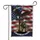 Bald Eagle American Flag 250th Anniversary (1776-2026) Patriotic Soldier Cross Garden Flag - 3