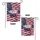 USA Map Flag 250th Anniversary Stars Stripes - America's 1776-2026 Patriotic Celebration Garden Flag - 4