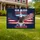 Bald Eagle American Flag Cross 1776-2026 - God Bless America 250th Anniversary Heritage Yard Sign - 1