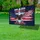 Bald Eagle American Flag Cross 1776-2026 - God Bless America 250th Anniversary Heritage Yard Sign - 4
