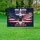 Bald Eagle American Flag Cross 1776-2026 - God Bless America 250th Anniversary Heritage Yard Sign - 5
