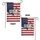 USA Map Flag Vintage Patriotic - 250th Anniversary (1776-2026) Independence Day Garden Flag - 4