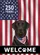 Black Labrador Retriever American Flag 250th Anniversary - 1776-2026 Welcome Dog Garden Flag - 6