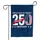 Colossal 250 Emblem American Flag - USA 250th Anniversary 1776-2026 Celebration Garden Flag - 3