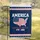 USA Flag Map Silhouette 1776-2026 - America 250th Anniversary Patriotic Art Garden Flag - 5