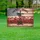 Rustic Cross Distressed American Flag Military Poppies - God Bless America 250th Anniv 1776-2026 Yard Sign - 5