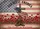 Rustic Cross Distressed American Flag Military Poppies - God Bless America 250th Anniv 1776-2026 Yard Sign - 6