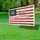 American Flag 1776-2026 - USA 250 Years of Freedom Anniversary Patriotic Art Yard Sign - 4