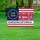 American Flag 250 & 1776-2026 Gold Stars - USA 250th Anniversary Patriotic Design Yard Sign - 5