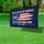 USA 250th Anniversary Distressed Flag 1776-2026 - One Nation Under God Patriotic Celebration Yard Sign - 4