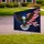 Bald Eagle American Flag Christian Cross 1776-2026 - USA 250th Anniversary for Veterans Yard Sign - 3