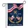 USA 250th Anniversary Flag Cross 1776-2026 - We The People Patriotic Blessing Garden Flag - 3
