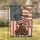 God Bless America Cross Flag, Military Boots, Poppies - USA 250th Anniversary Garden Flag - 1