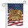 Bald Eagle 250 Emblem, Liberty Bell American Flag - USA 250th Anniversary (1776-2026) Garden Flag - 3