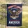 Bald Eagle American Flag Freedom 1776-2026 - USA 250th Anniversary Patriotic Gift for Veterans Garden Flag - 5