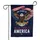 Bald Eagle American Flag Freedom 1776-2026 - USA 250th Anniversary Patriotic Gift for Veterans Garden Flag - 3