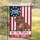 Brown Dachshund American Flag We The People 1776-2026 - USA 250th Anniversary Pet Art Garden Flag - 5
