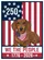 Brown Dachshund American Flag We The People 1776-2026 - USA 250th Anniversary Pet Art Garden Flag - 6