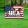 Bald Eagle American Flag USA 1776-2026 - 250 Years of Freedom Independence Day Gift for Dad Yard Sign - 5