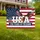 Bald Eagle American Flag USA 1776-2026 - 250 Years of Freedom Independence Day Gift for Dad Yard Sign - 1